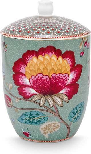PiP Studio Blooming Tales Fantasy Βάζο για Καφέ / Τσάι με Καπάκι Μπλε PiP Studio Blooming Tales Fantasy Βάζο για Καφέ / Τσάι με Καπάκι Μπλε