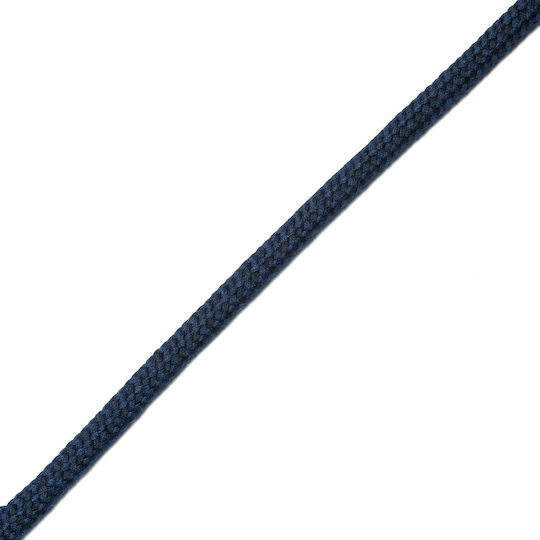 Vostex Schnürsenkel Polyester Dunkelblau Blau 0,7cm Meter