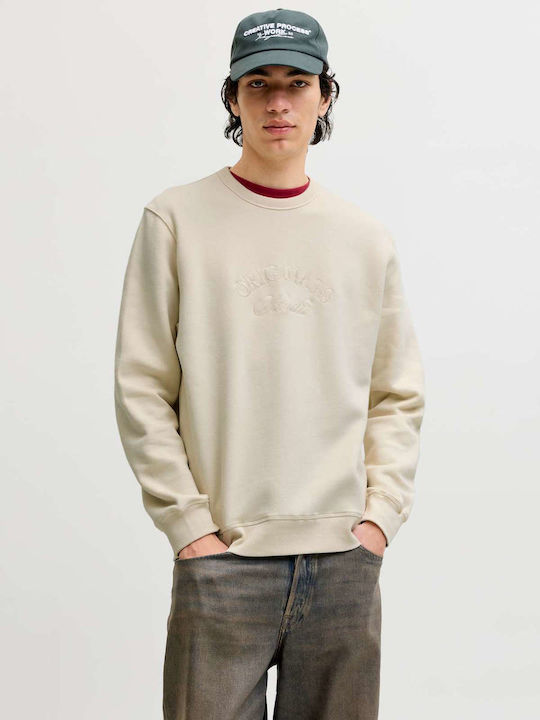 Sweatshirt Für Herren Antique Weiß