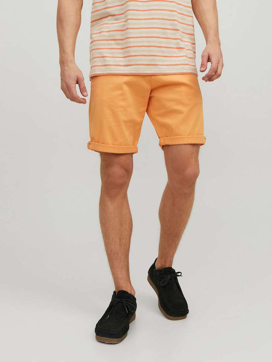 Jack & Jones Men's Shorts Chino Pumpkin