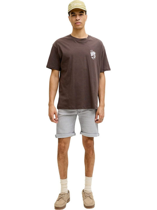 Jack & Jones Jjirick Men's Denim Grey Denim Shorts