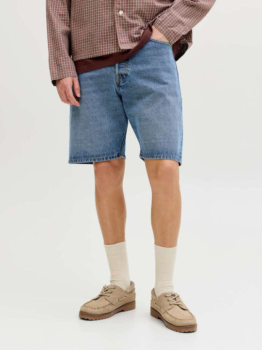 Jack & Jones Bermude Denim Bărbătești Albastru Denim
