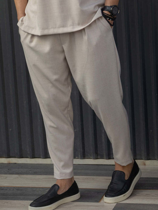 Henry Clothing Pantaloni Elastici Gri