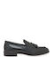 Leather Men's Loafers in Black Colour