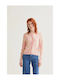 Women's Knitted Cardigan Pink