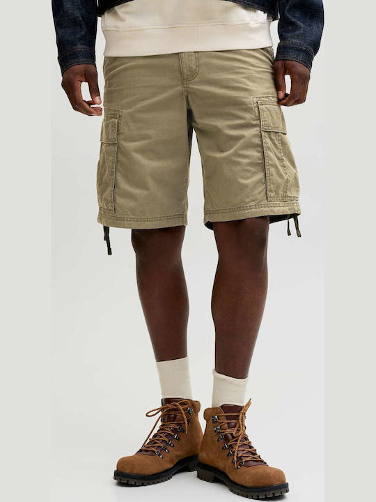 Jack & Jones Herren Shorts Cargo Olivnacht