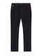 Men's Slim Fit Elastic Blue Jeans Pants