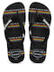 Top Flip Flops in Black Colour