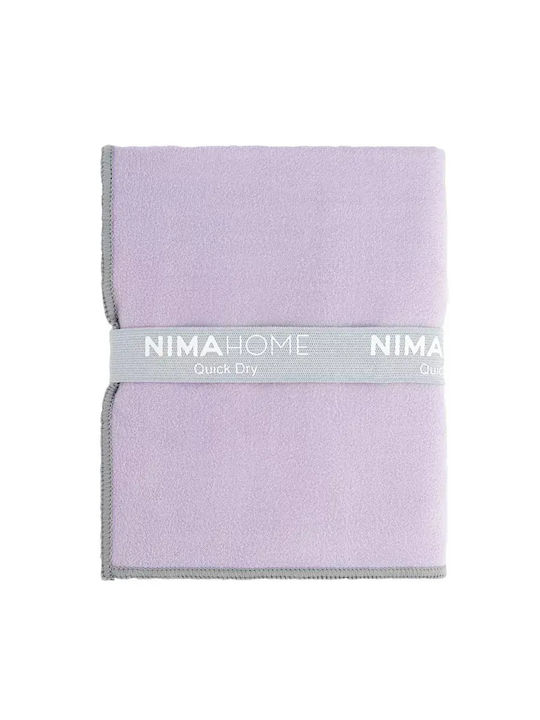 Nima Riva Gym Towel Microfiber Purple 50x90cm