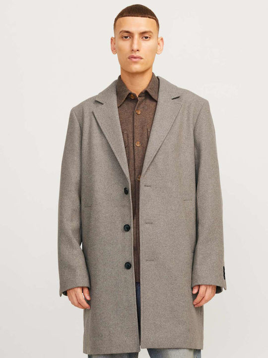 Jack & Jones Men's Coat Greige