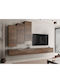 Living Room TV Unit Tivdalu 131 Brown