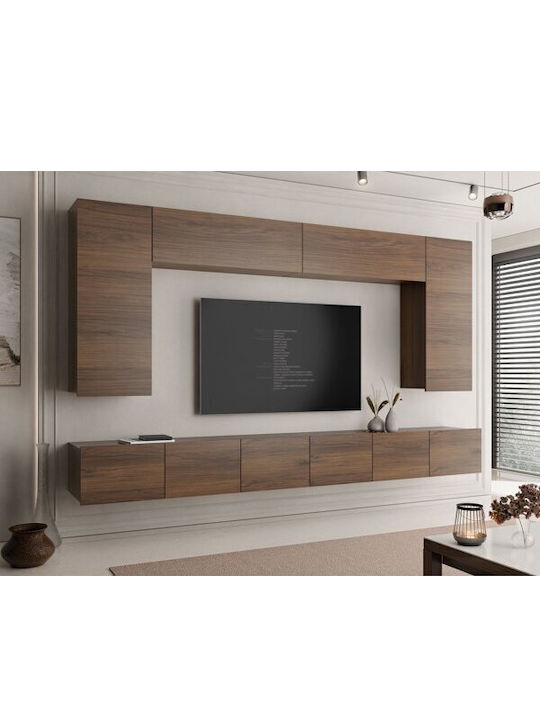 Living Room TV Unit Tivdalu 135 Brown