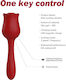 Mini Doppelter Vibrator 5.6cm Rote