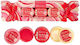 IDC Institute Sweet Σετ Scrub Χειλιών Sweet Swirls 3 x 20ml