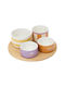 Atmosphera Round Serving Bowl with Diameter 25.5cm 4 Pieces