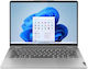 Lenovo IdeaPad Flex 5 14ABR8 14" IPS FHD+ Touchscreen (Ryzen 5-7430U/16GB/512GB SSD/W11 Home) Арктически Сив (Английски САЩ Клавиатура)