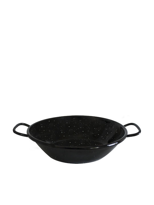ILSA Stahlpfanne mit Emaille-Innenbeschichtung 14cm