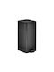 5Five 5Five Metallic Waste Bin with Pedal 35x35x27cm Black