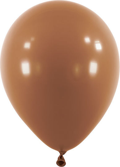Latex Balloons 5'' Fashion Chocolate 100 Pieces Brown