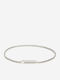 Buddha to Buddha Women's Bracelet with Infinity Design in Silver 19cm