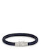 Buddha to Buddha Women's Leather Bracelet 21cm 149 Navy