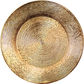 Raki Wicked Decorative Gold Platter
