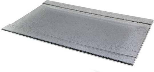 Raki Decorative Rectangular Black Platter 25x40cm