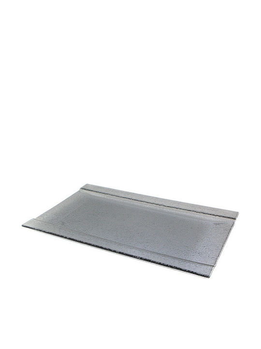 Raki Platou Decorativ Rectangular Alb 25x40cm