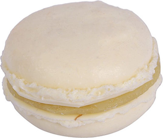 Macarons Francezi Decorativi Cremă Raki 3.8x3.8xh2.5cm