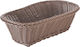 Rectangular Bread Serving Basket Raki 19x15x7cm Brown