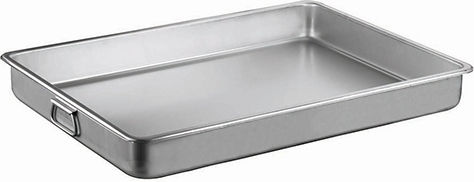 Ozti Professionelle Edelstahl-Backblech 50x70x10cm Griffe