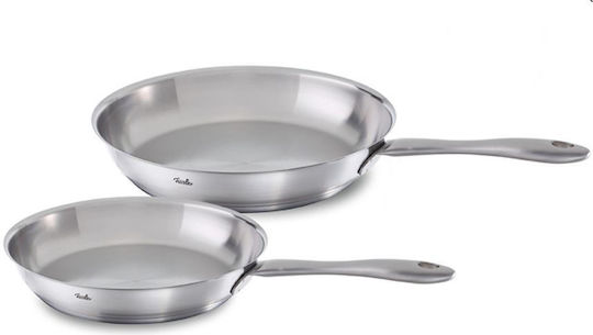 Fissler Σετ Τηγάνια από Ανοξείδωτο Ατσάλι 2τμχ