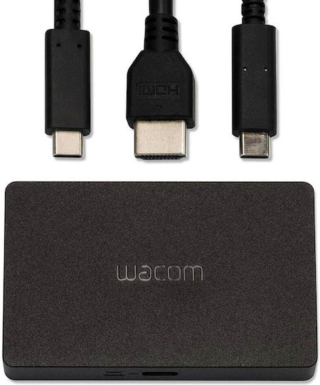 Wacom Converter Kit From Usb-c Female To Hdmi Female Usb-c Female Black