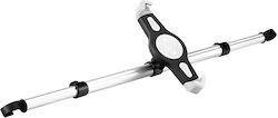 Avizar Headrest Car Holder 7“ To 11” Tablets Smartphones 360° Rotation Silver Avizar Headrest Car Holder 7“ To 11” Tablets Smartphones 360° Rotation Silver