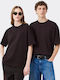 Herrenblusen Schwarz T-Shirt