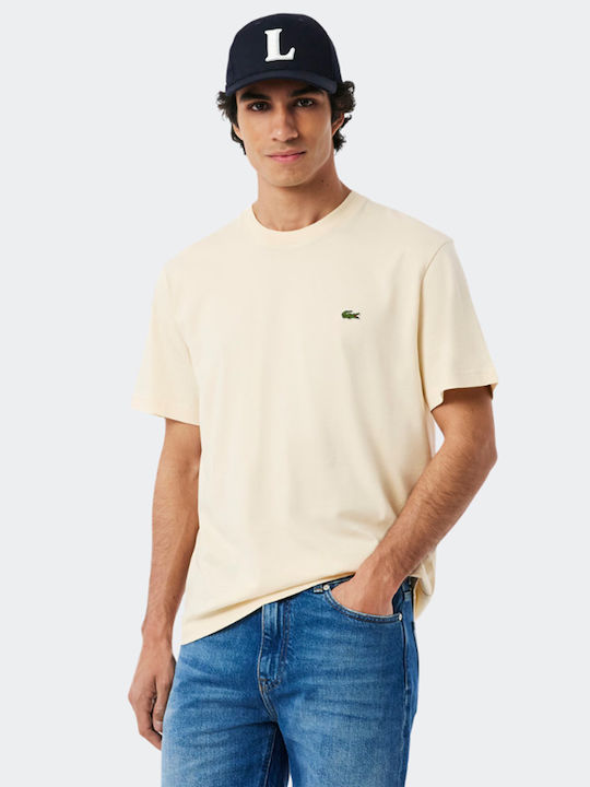 Lacoste T-shirt Κίτρινο