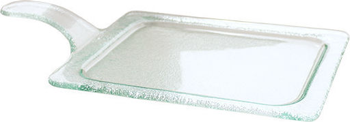 Raki Raki Servierplatte Rechteck Glas Transparente 19x25cm