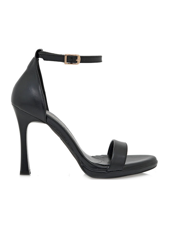 Tsakiris Mallas Sandale Elegante Damă Negre