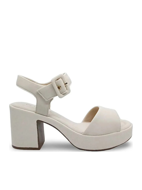 Piccadilly Anatomische Damen Sandalen Weiß