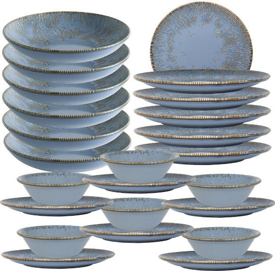 Bonna Blue Porcelain Dinnerware Set 20pcs