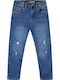 Kids Denim Blue Jeans Trouser