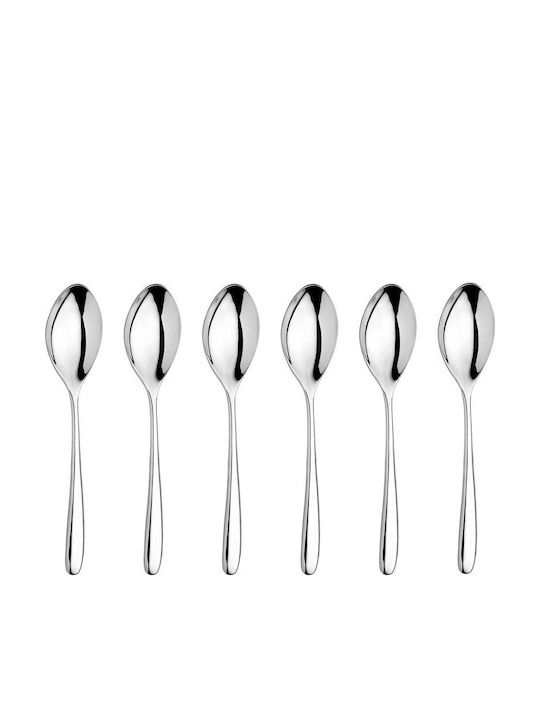 Inoxriv Set Löffel Kaffee/Tee Inox Silber 13.5cm 6 Stück