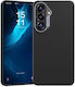 Benks Back Cover Fibră Aramidă / Silicon Negru (Galaxy S26)