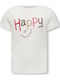 Παιδικό T-shirt Εκρου