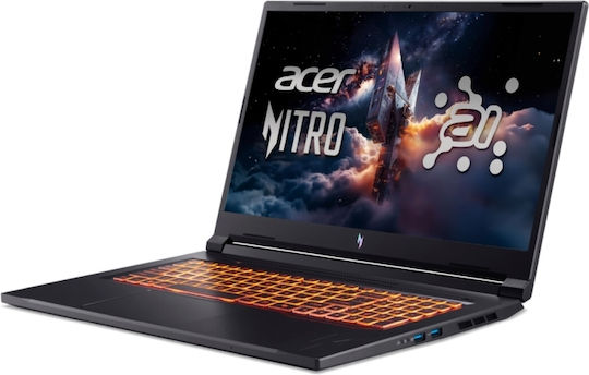 Acer Nitro V 17 AI ANV17 41-R14D 17.3" IPS Full HD 180Hz (Ryzen 7-260/16GB/1TB SSD/GeForce RTX 4050/Windows 11 Home) (BG Клавиатура)