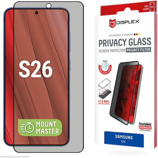 Displex 3D Privacy Tempered Glass (Galaxy S26)