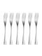 Raki Wicked Set Of Silver Stainless Steel Table Forks 6 Pieces