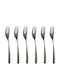 Inoxriv Novecento Set Furculițe Fructe/Desert Inox Gri 15.3cm 6 Bucăți