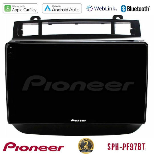 Pioneer Car Audio System for Volkswagen Touareg 2011-2018 Bluetooth USB AUX WiFi GPS Apple CarPlay Android Auto with 9" Touch Screen