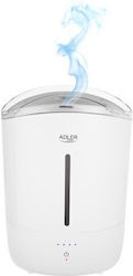 Adler Luftbefeuchter Ultraschall 30W für Räume 50m²